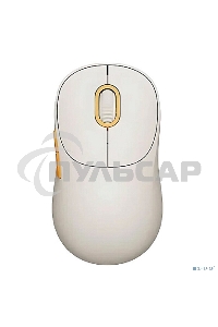 Мышь беспроводная Xiaomi Wireless Mouse 3 белый, 1200 dpi, радиоканал, Bluetooth, USB, кнопки - 5