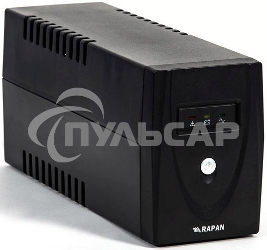 Источник бесперебойного питания RAPAN-UPS 600 220В 600В.А/350Вт меандр с АКБ 7А.ч интерактивный Бастион 739