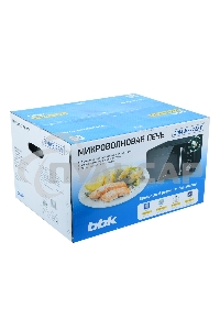Микроволновая печь BBK 20MWS-722T/B-M/RU черный, 20 л, 700 Вт, переключатели - тактовый/сенсор