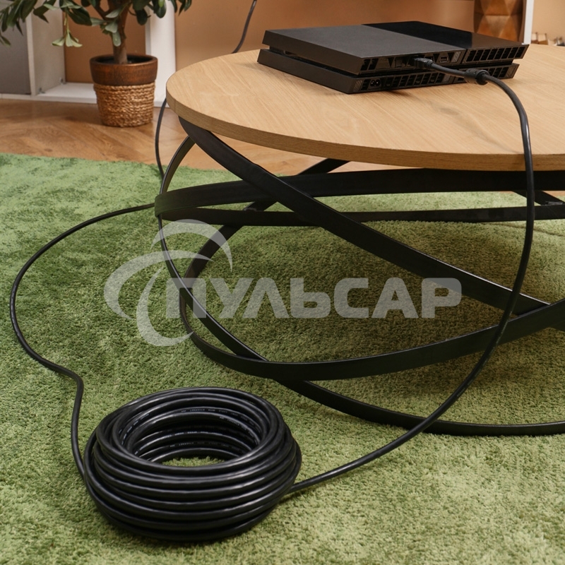 Кабель Rexant HDMI - HDMI 1.4, 20 м, Gold (PVC пакет)