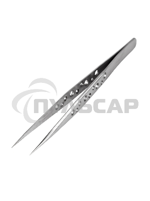 Пинцет прямой, узкий 140 мм Airy (блистер) Rexant