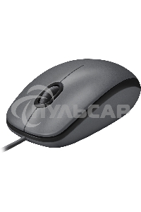 Мышь проводная Logitech M90 черный/серый, 1000 dpi, USB, кнопки - 3