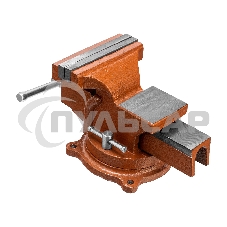 Тиски SPARTA 186255слесарные 125мм поворотные с наковальней