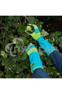 Перчатки садовые с удлиненной манжетой, размер 8, Luxe Palisad