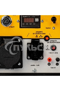 Электрогенератор дизельный Denzel DES-55E, 5.5 кВт, 110 дБ, 108.4 кг