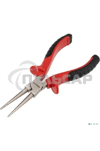 Круглогубцы Rexant 160 мм никелированные, двухкомпонентные рукоятки