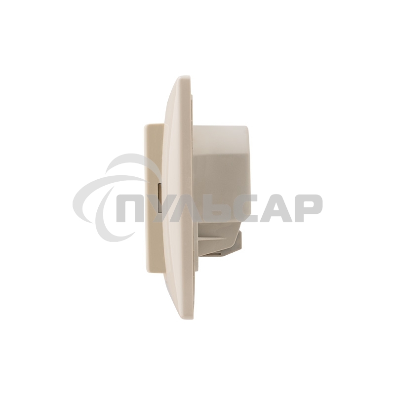 Терморегулятор сенсорный программируемый Rexant RX-421H, бежевый, совместим с Legrand серии Valena