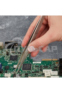 Пинцет прямой, узкий 140 мм Airy (блистер) Rexant