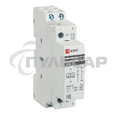 Контактор модульный КМ 25А NО+NC (1 мод.) EKF km-1-25-11