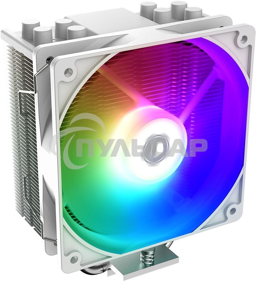 Кулер ID-COOLING SE-214-XT ARGB белый 120мм алюминий/медь 1500rpm 27db 4-pin 180W 150мм