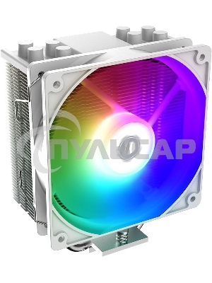Кулер ID-COOLING SE-214-XT ARGB белый 120мм алюминий/медь 1500rpm 27db 4-pin 180W 150мм