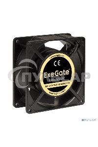 Вентилятор для корпуса ExeGate EX09225SAT черный, 92 мм, 2450 об/мин, 31 дБ