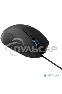 Мышь проводная Acer OMW123 черный, 6400 dpi, USB, кнопки - 8