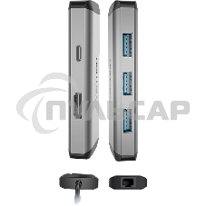 Мультифункциональный хаб Vention USB Type C 6 в 1 (CNCHB)