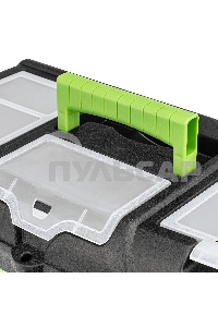 Ящик для инструментов СИБРТЕХ 21”, с органайзерами 90809