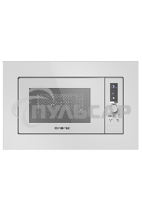 Микроволновая печь встраиваемая Maunfeld JBMO820GW01 белый, 20 л, 1080 Вт, переключатели - сенсор/поворотный механизм