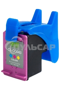 Картридж струйный Cactus CS-CC643 №121 многоцветный (9 мл.) для HP DJ D1663/D2563/D2663/D5563/F2423/F2483/F2493/F4213/F4275/F4283/F4583/PS C4683/C4783