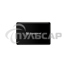 Считыватель карты памяти Transcend USB 3.0 Transcend All-in-1 Multi Card Reader, черный