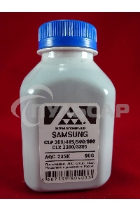 Тонер SAMSUNG CLP 300/315/320/325/360/415/500/510/600/610/660/CLX3300/3305 черный, (фл.90г.) AQC фас. Россия