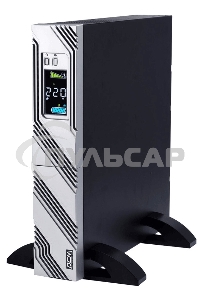 Источник бесперебойного питания Powercom Smart King RT SRT-2000A LCD 1800Вт 2000ВА черный