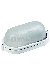 Светильник НПП 1401 60Вт E27 IP54 бел. овал ИЭК LNPP0-1401-1-060-K01