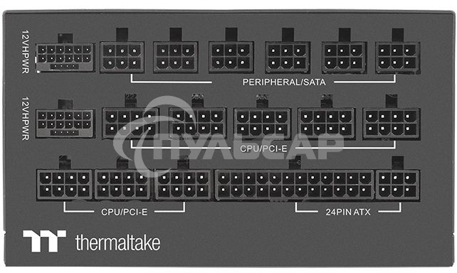 Блок питания Thermaltake ATX 1650W Toughpower GF3 80+ gold (24+4+4pin) APFC 140мм fan color LED 12xSATA Cab Manag RTL