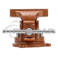 Тиски SPARTA 186255слесарные 125мм поворотные с наковальней