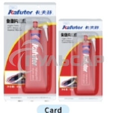 Высокотемпературный силиконовый герметик Kafuter K-383 красный 55 грамм блистер