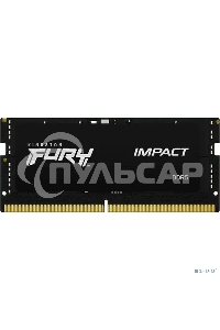 Оперативная память Kingston Fury Impact, DDR5, 8Gb (1x8Gb), 4800MHz, CL38 SO-DIMM