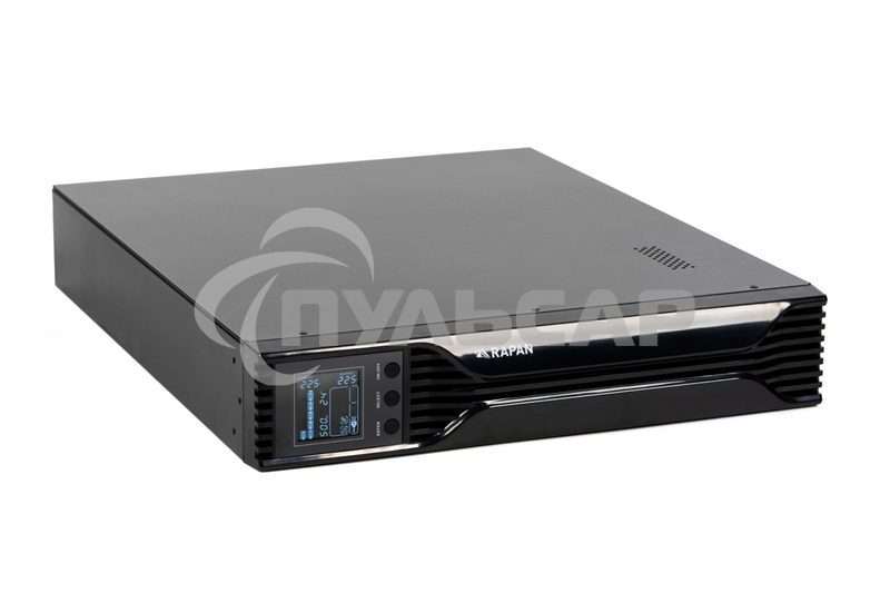 Источник бесперебойного питания ИБП Бастион RAPAN-UPS 3000 RACK+4x9Ah (2100 Вт, Line-interactive, встроенные АКБ 6 шт.x 9Ah) 8960