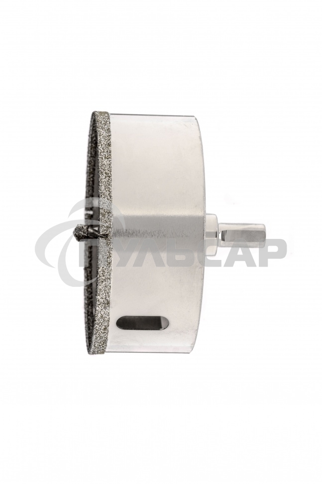 Сверло алмазное Matrix по керамограниту, 110 х 67 мм, 3-гранный хвостовик