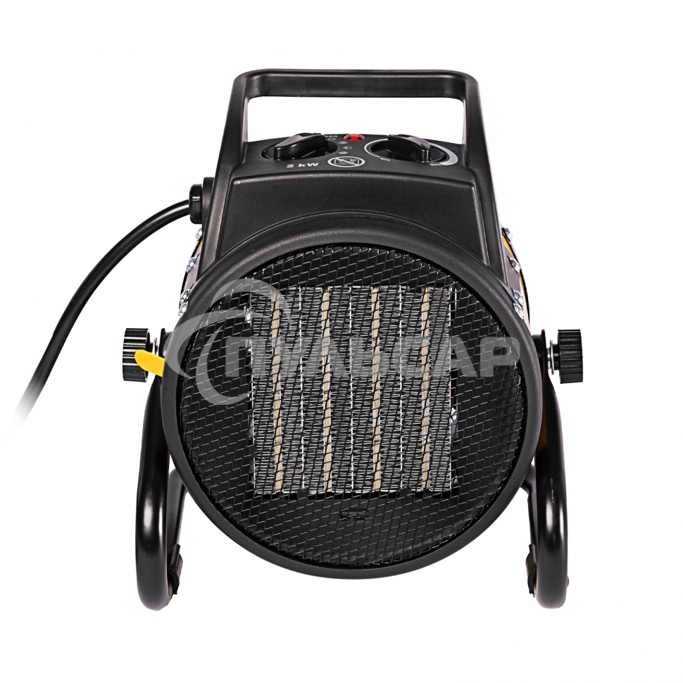 Тепловая пушка керамический нагреватель (тепловентилятор) Denzel DHC 2-100, 230В, 0,025/1/2 кВт