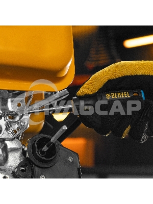 Отвертка, SL5x75 мм, S2, 3к рукоятка Denzel