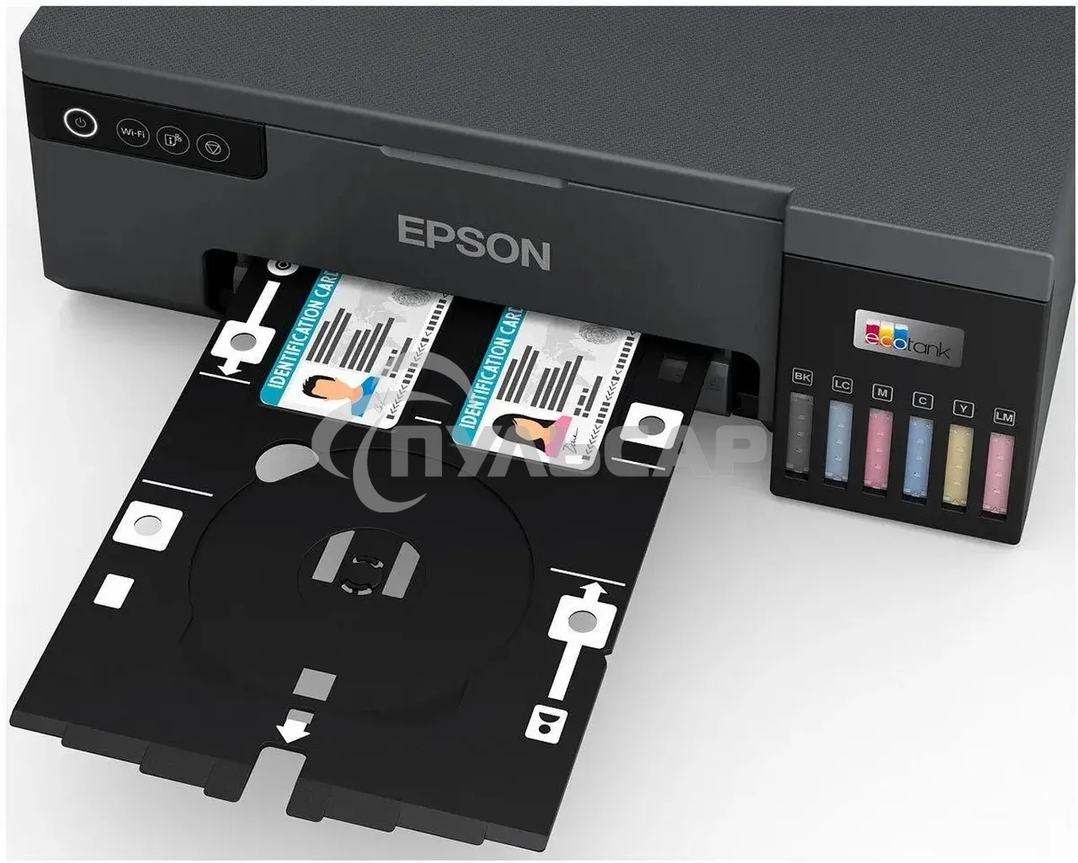 Принтер струйный Epson L8050 (C11CK37405/C11CK37402/C11CK37504/C11CK37507/C11CK37506), A4, цветное, печ. до 8 стр/мин., 1440 x 5760 dpi, USB, Wi-Fi