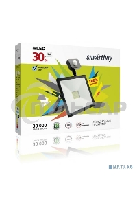 Светодиодный (LED) прожектор FL Sensor Smartbuy-30W/6500K/I65