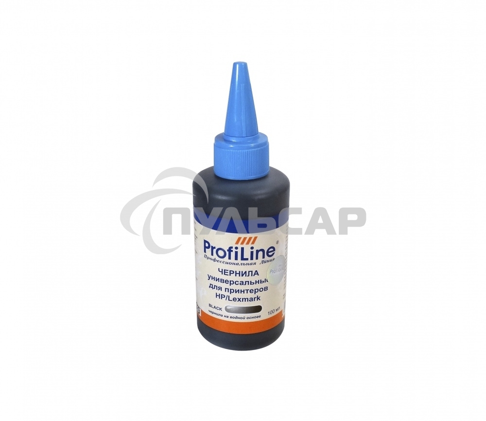Чернила для принтеров HP/Lexmark универсальные черный 100 мл водн ProfiLine