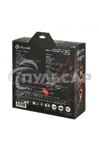 Гарнитура Oklick HS-L390G DRAGON black/red 1.8m (JD-728S)
