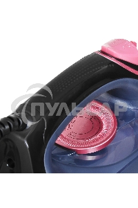 Утюг Hyundai H-SI01623 2400Вт черный/розовый