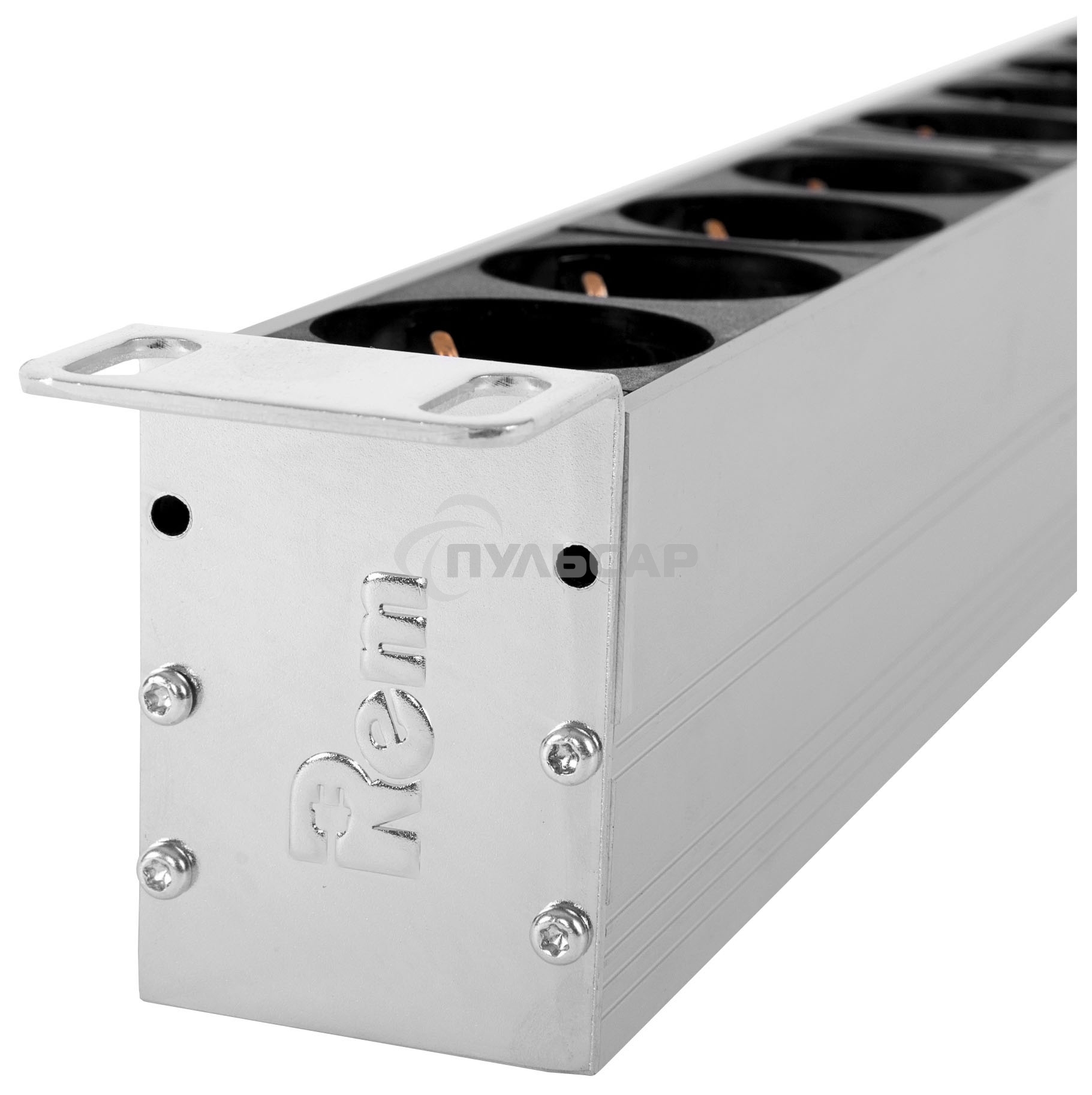 Блок распределения питания Rem R-32-10S-8C13-10C19-A-AM-1420 верт.размещ. 10xSchuko 10xC19 8xC13 базовые 32A клеммная колодка