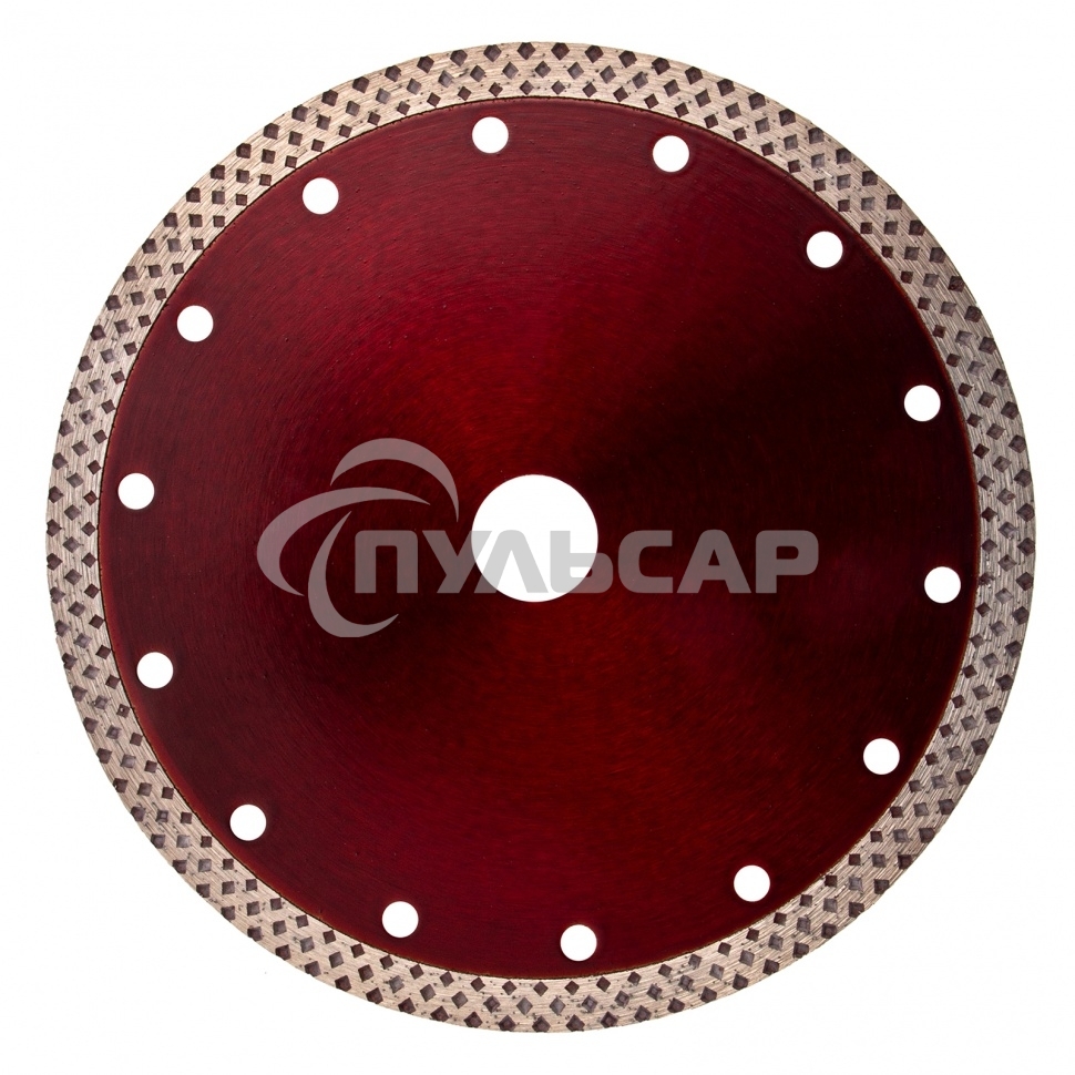 Диск алмазный отрезной Matrix сплошной, 180 х 22,2 мм, сухое/мокрое резание