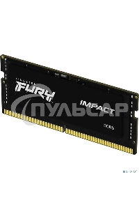Оперативная память Kingston Fury Impact, DDR5, 8Gb (1x8Gb), 4800MHz, CL38 SO-DIMM