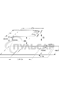 Газовая варочная панель Gorenje GW642SYW белый