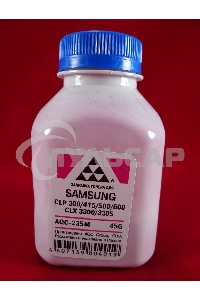 Тонер SAMSUNG CLP 300/315/320/325/360/415/500/510/600/610/660/CLX3300/3305 Magenta, (фл.45г.) AQC фас. Россия
