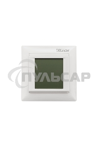 Терморегулятор сенсорный программируемый Rexant RX-421H,белый, совместим с Legrand серии Valena