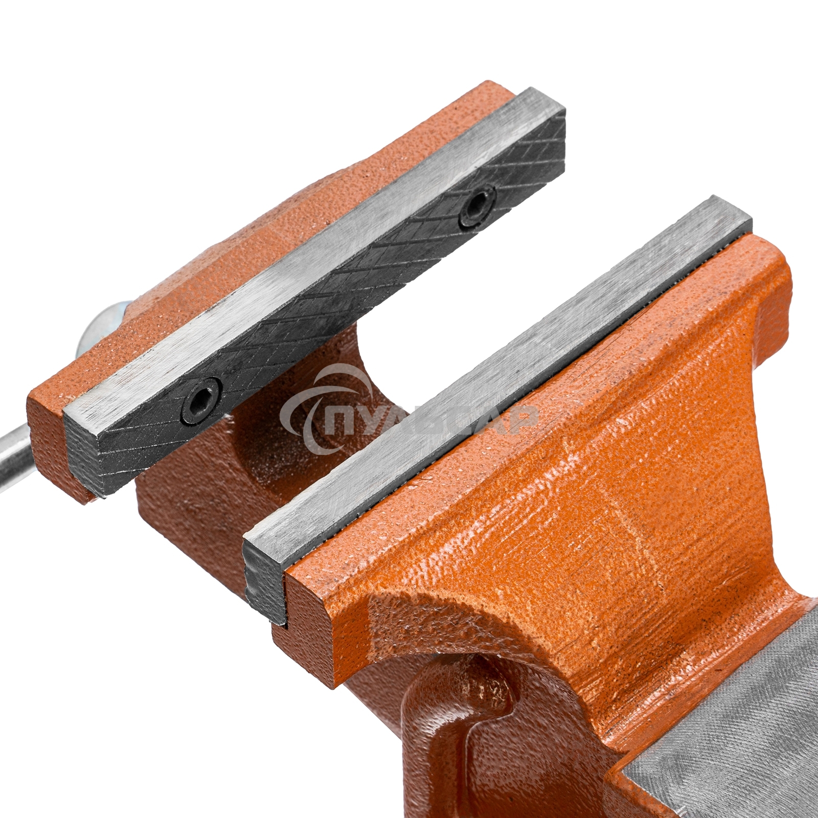 Тиски SPARTA 186255слесарные 125мм поворотные с наковальней