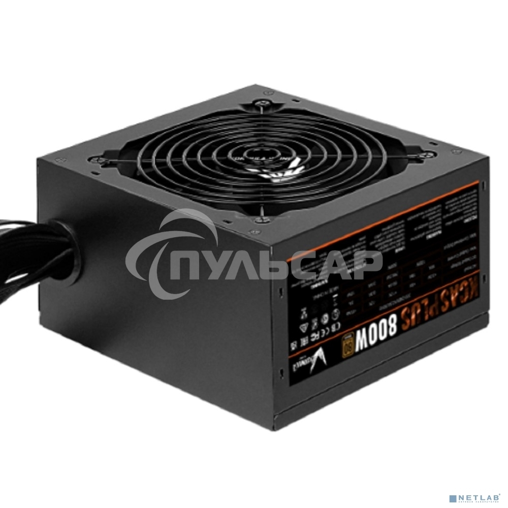 Блок питания Aerocool / Formula KCAS-800W, 800Вт, PLUS 80 PLUS Bronze, 120мм, черный