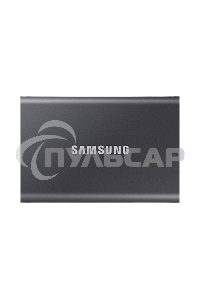 Внешний SSD Samsung T7, 2TB, USB 3.2 Gen 2 Type-C, R/W 1050/1000, титан