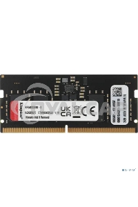 Оперативная память Kingston Fury Impact, DDR5, 8Gb (1x8Gb), 4800MHz, CL38 SO-DIMM