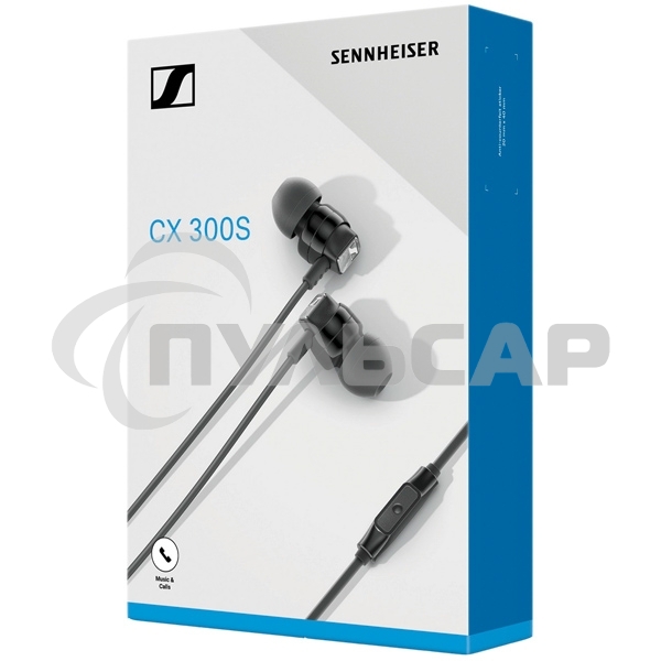 Наушники Sennheiser CX 300S черный Проводные