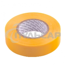 Изолента ПВХ Matrix 19 мм х 20 м, желтая, 150мкм